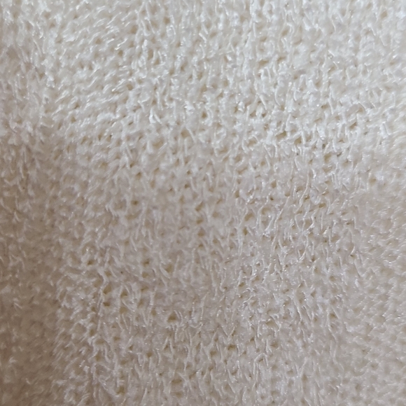 BIKBOK Cream Sweater With Bell Sleeve and Elastic Waist Bell Bottom Size Small - Picture 5 of 9